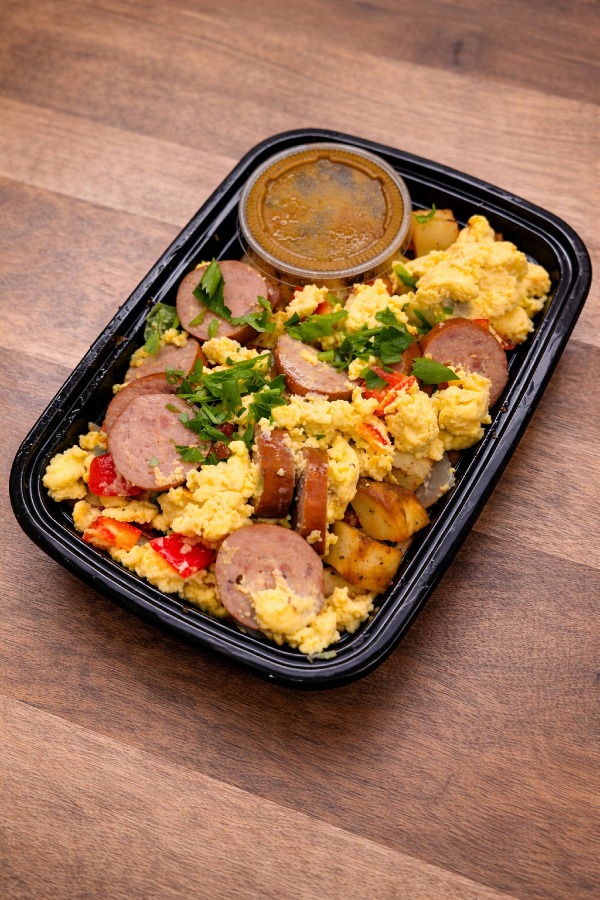 Sausage & Egg Breakfast Scramble