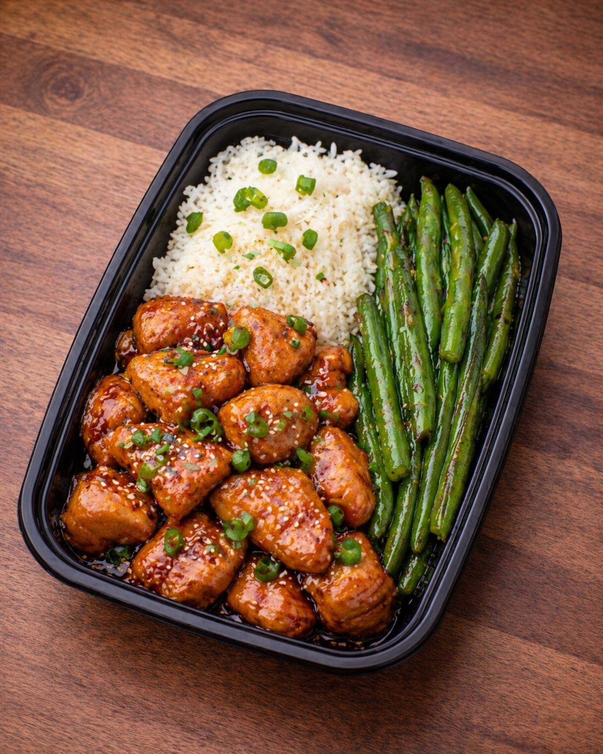 Orange Chicken Plate