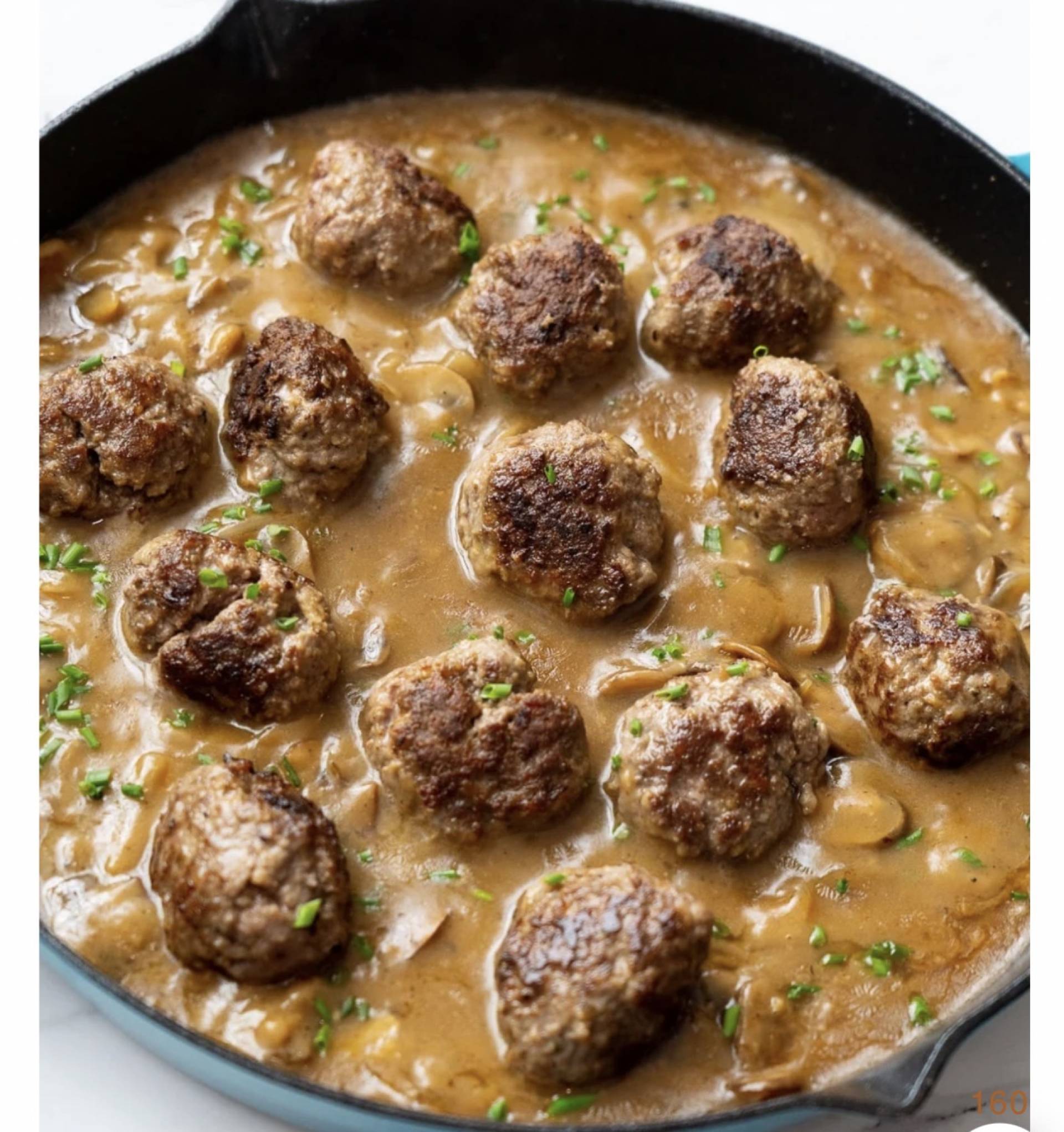 Low Carb - Salisbury Steak Meatballs