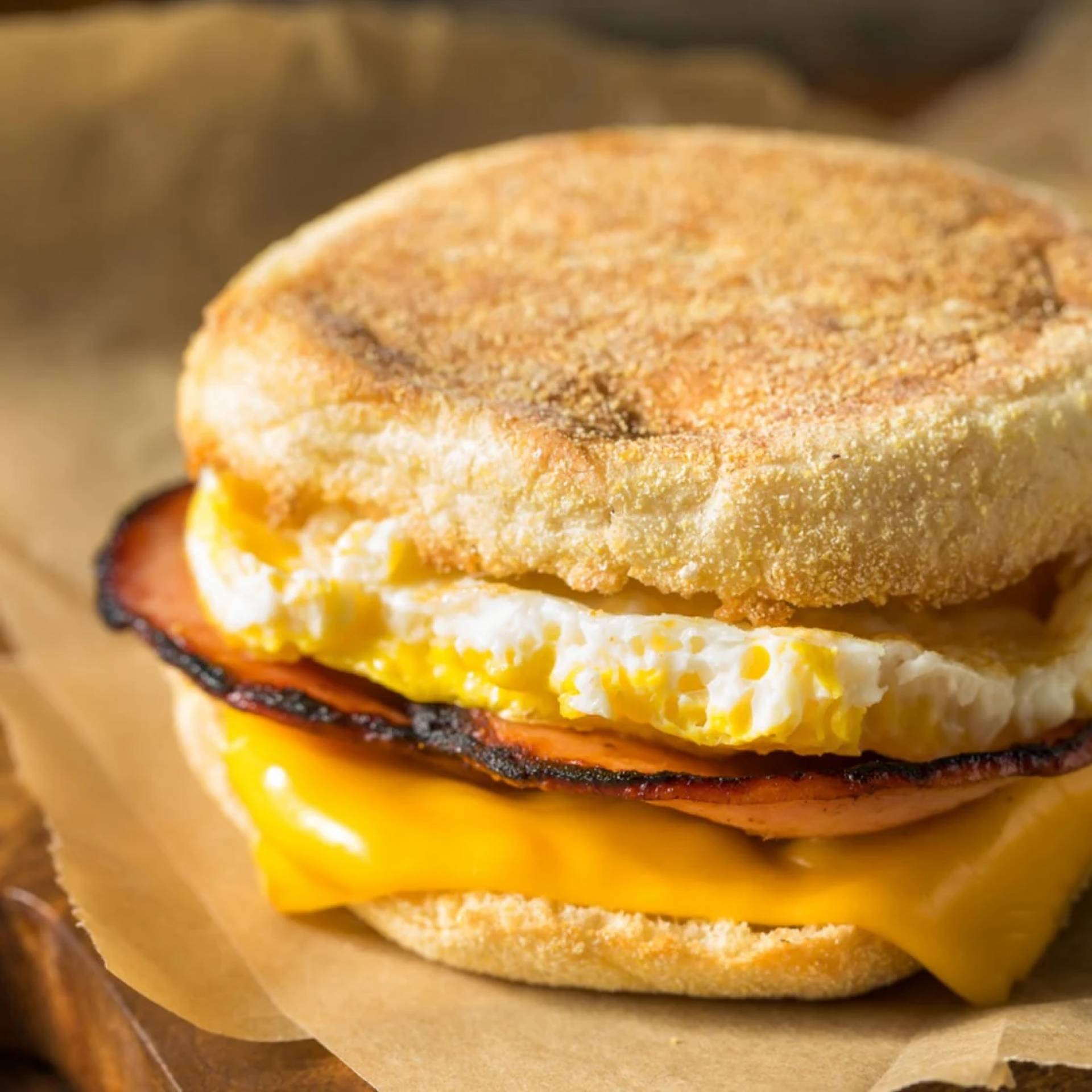 English Muffin Breakfast