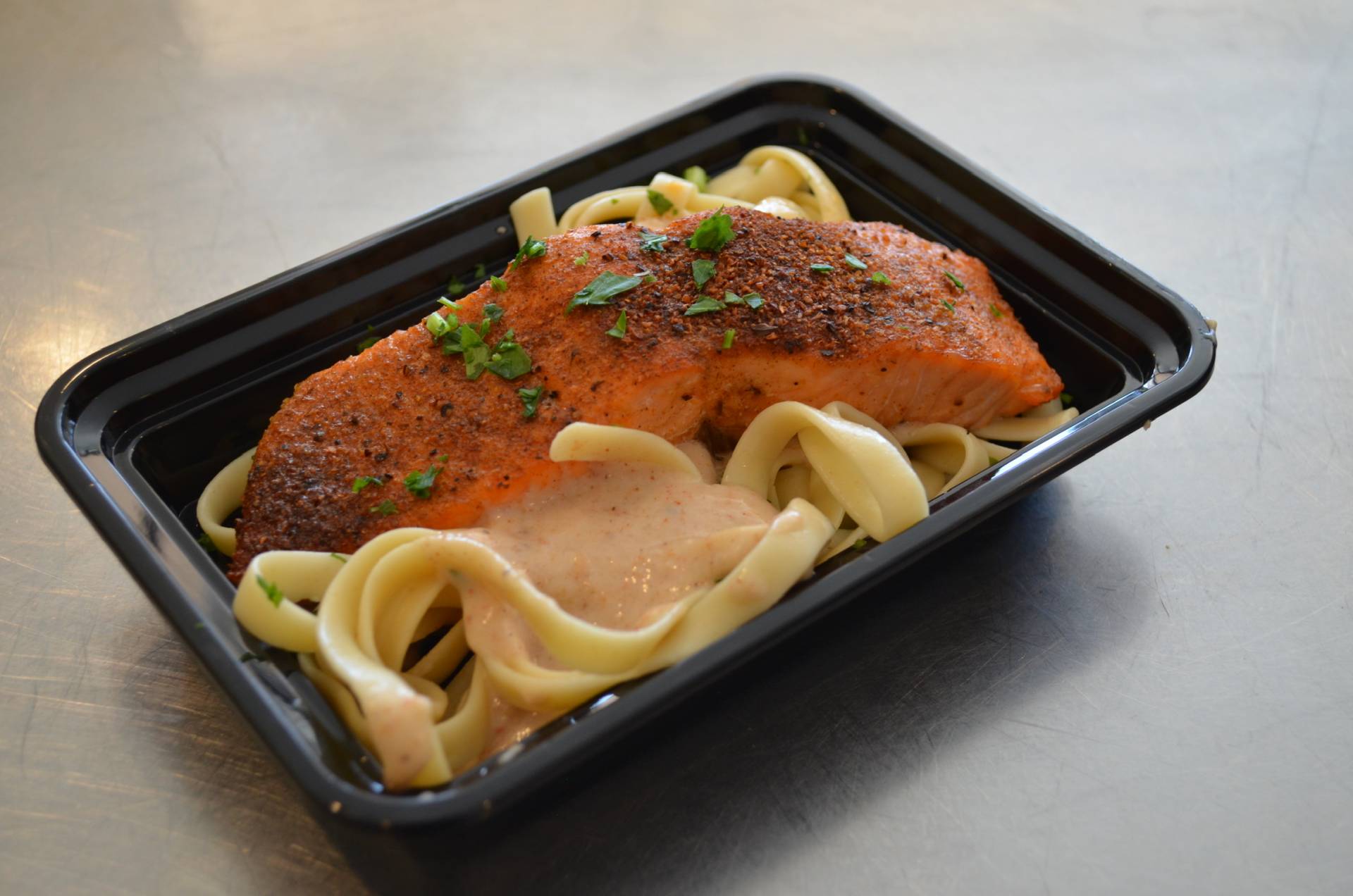 Cajun Salmon Pasta