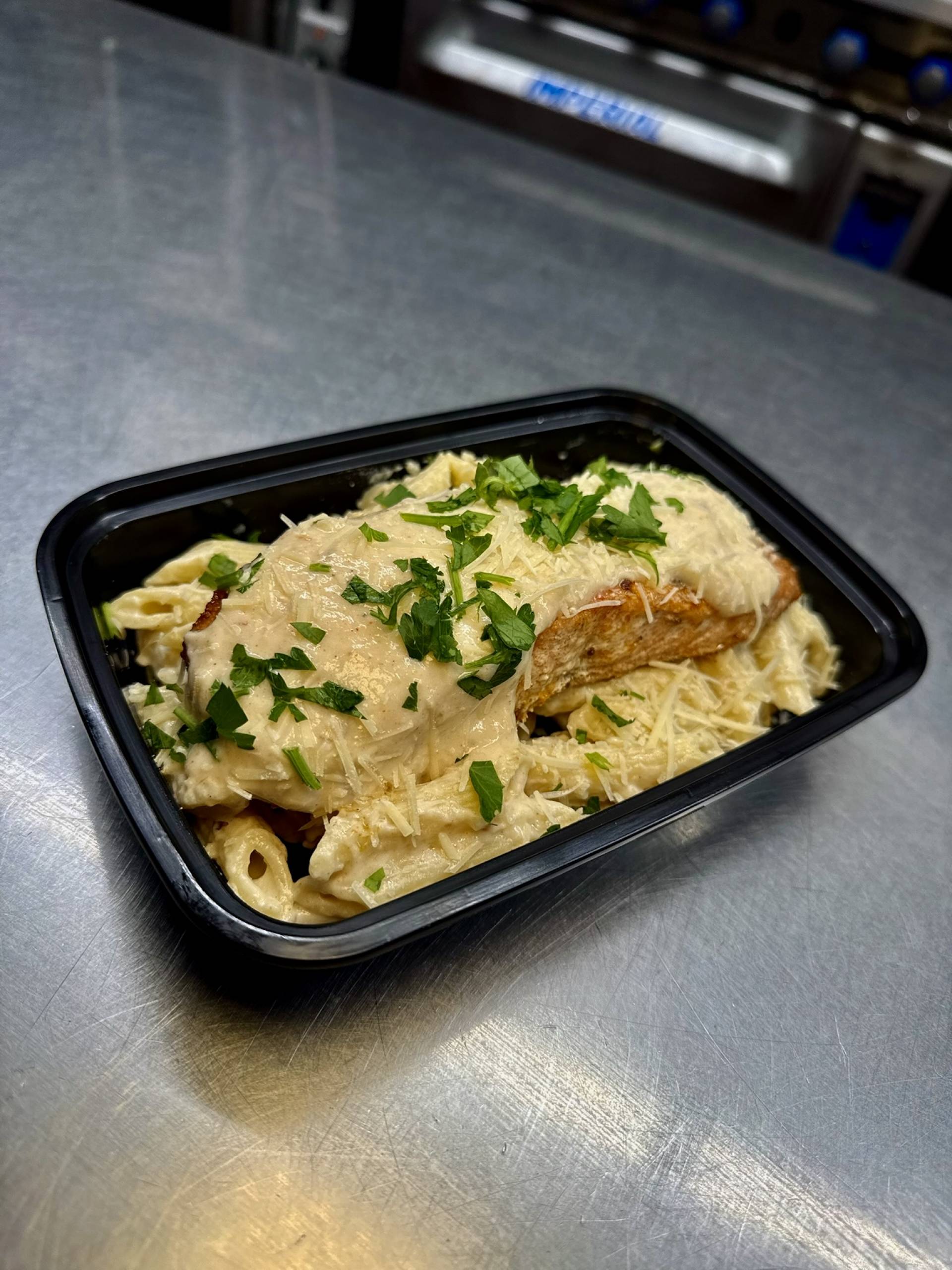 Cajun Salmon Pasta