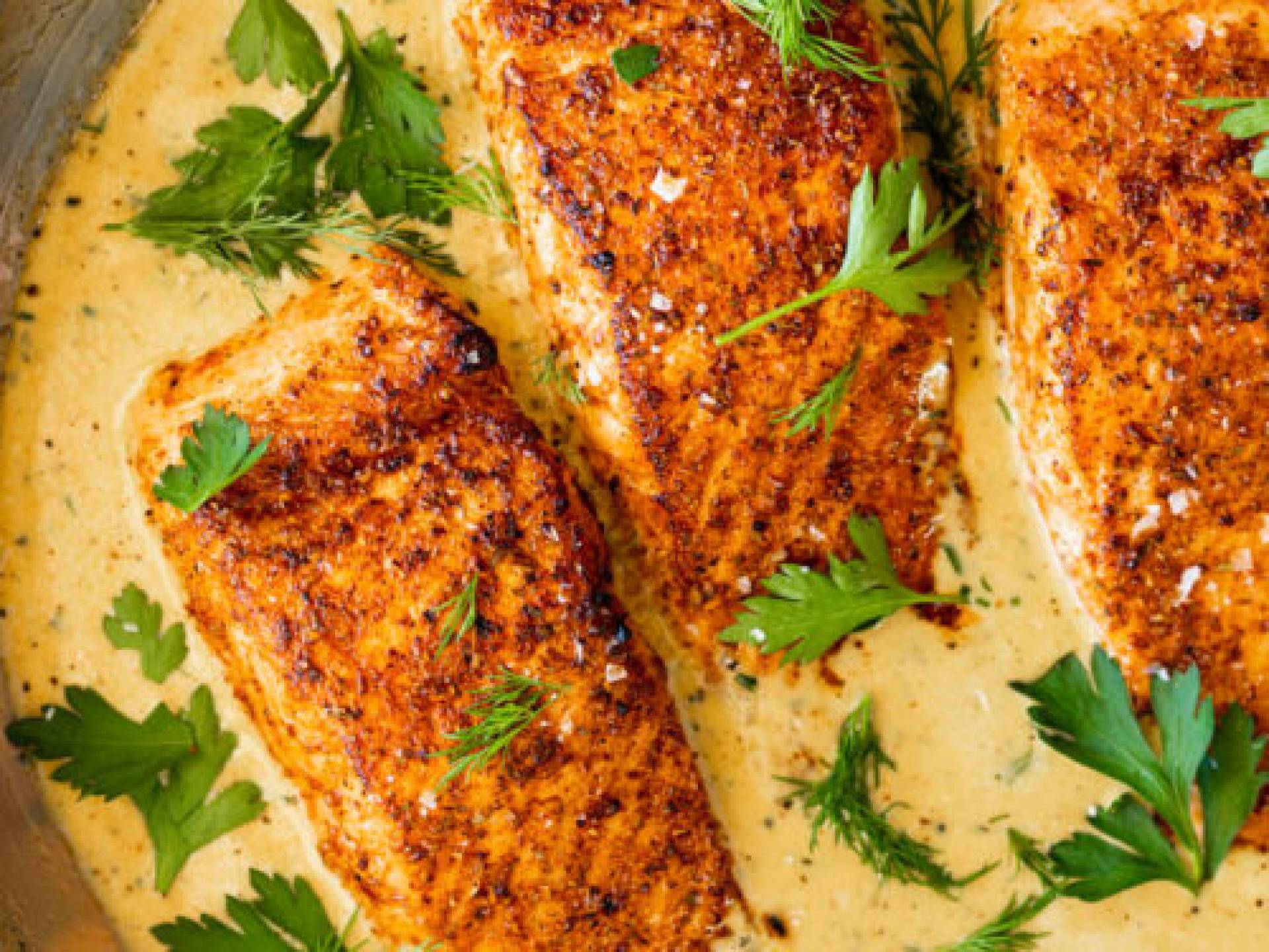 Creamy Cajun Salmon