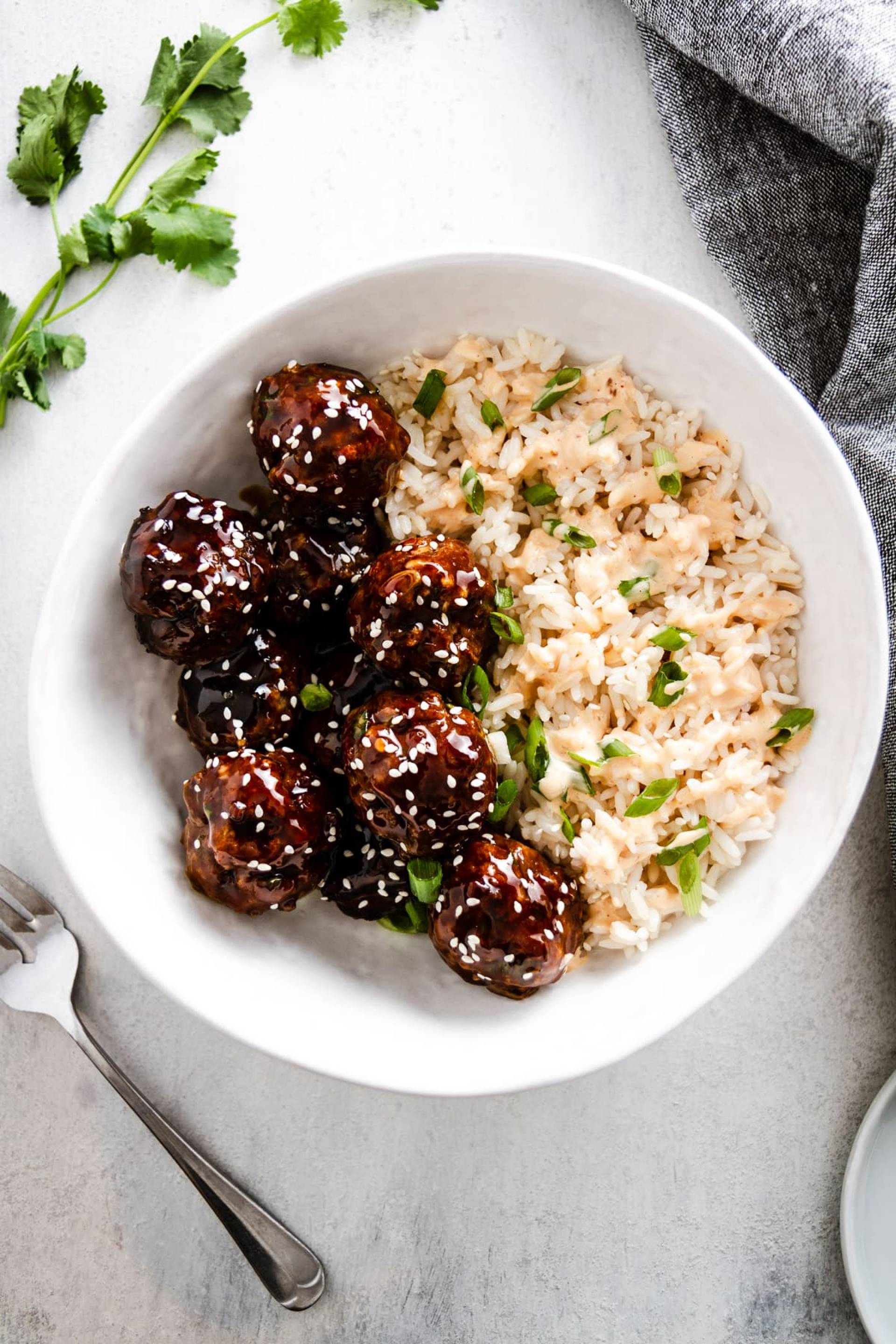 Korean BBQ Meatballs