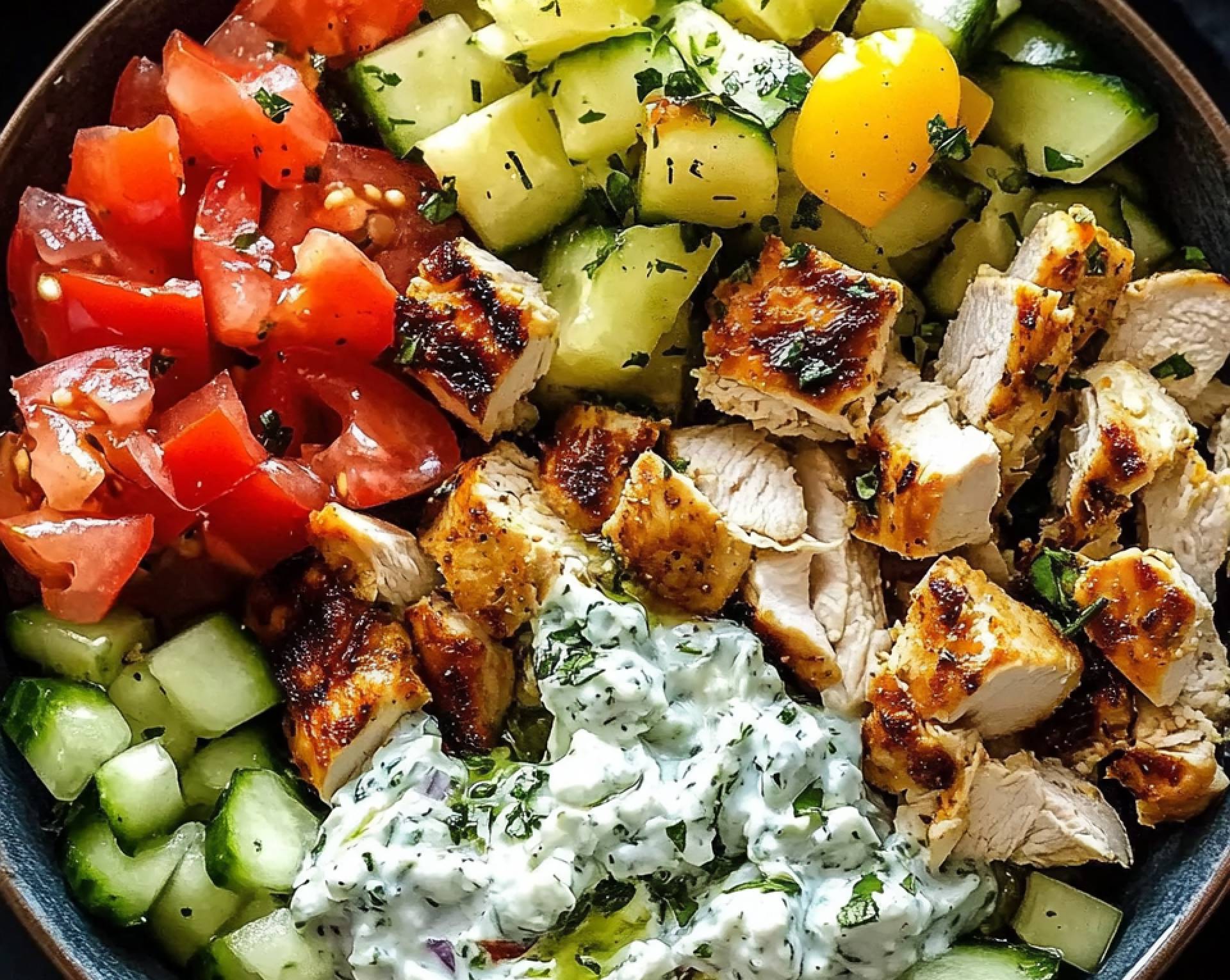Chicken Tzatziki Bowl