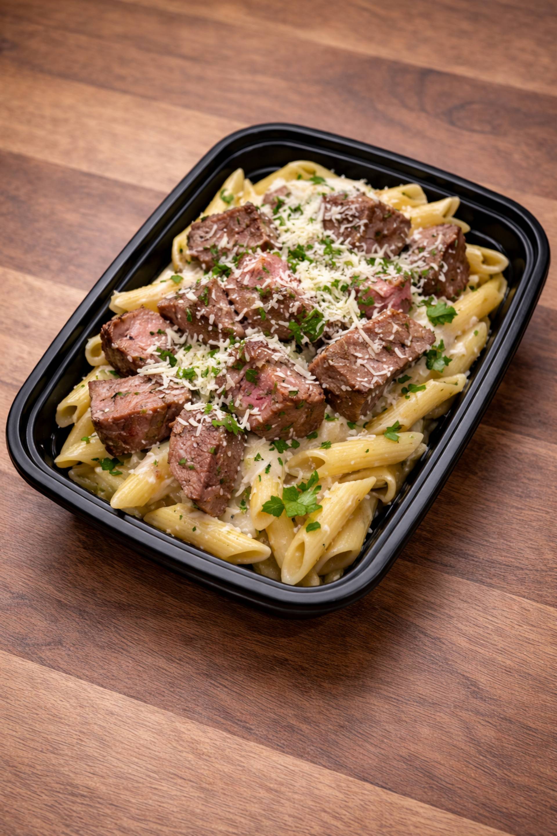 Creamy Steak Pasta