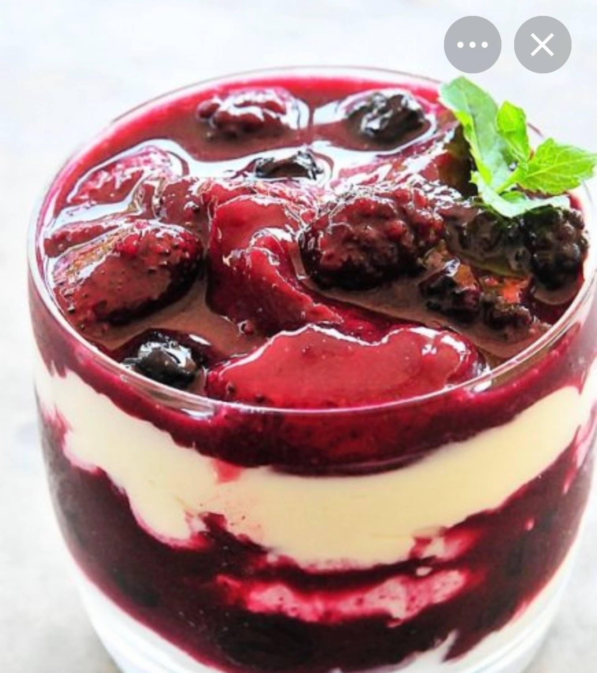 Triple Berry Parfait