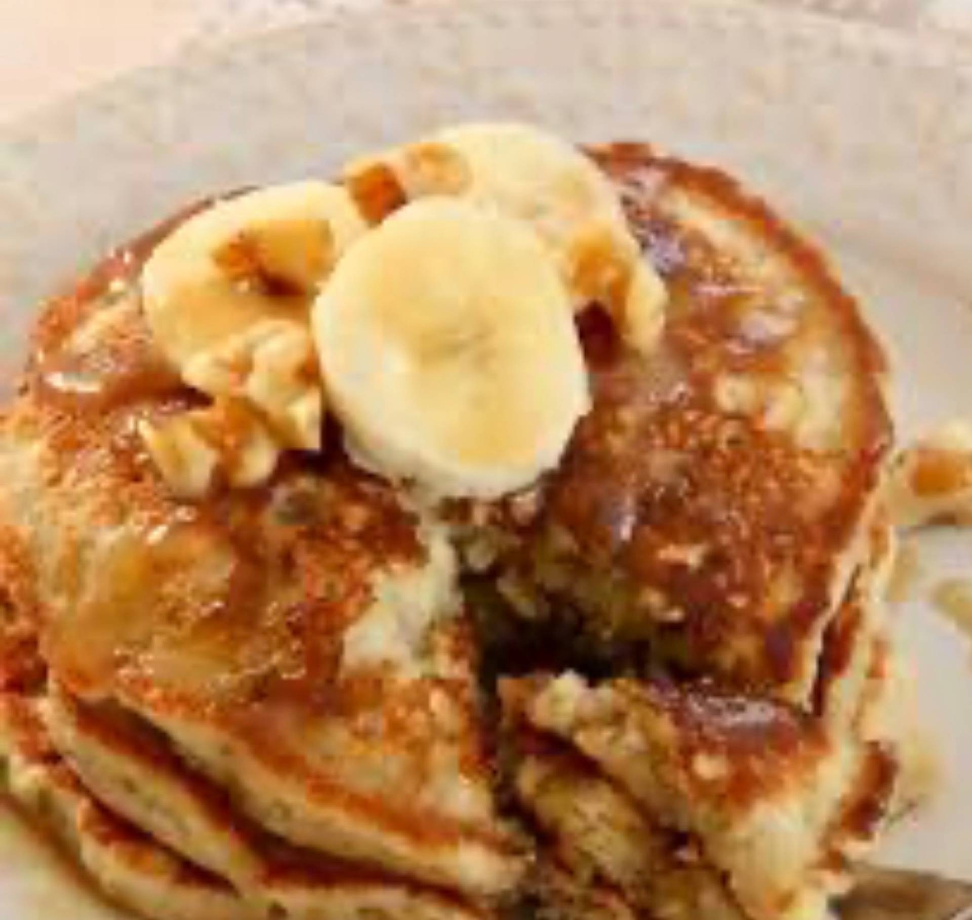Banana Nut Protein Pancakes