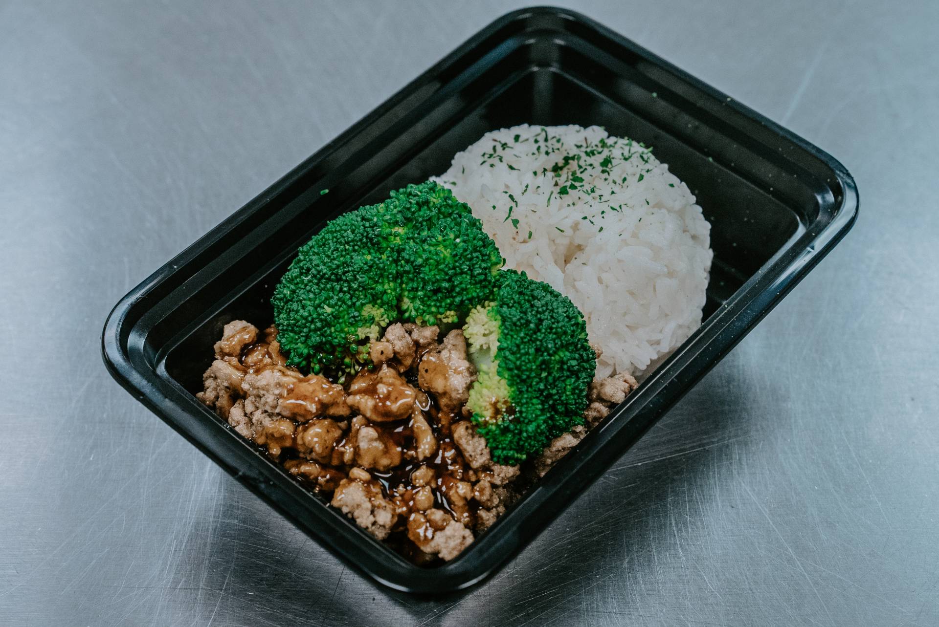 Ground Turkey Teriyaki Plate