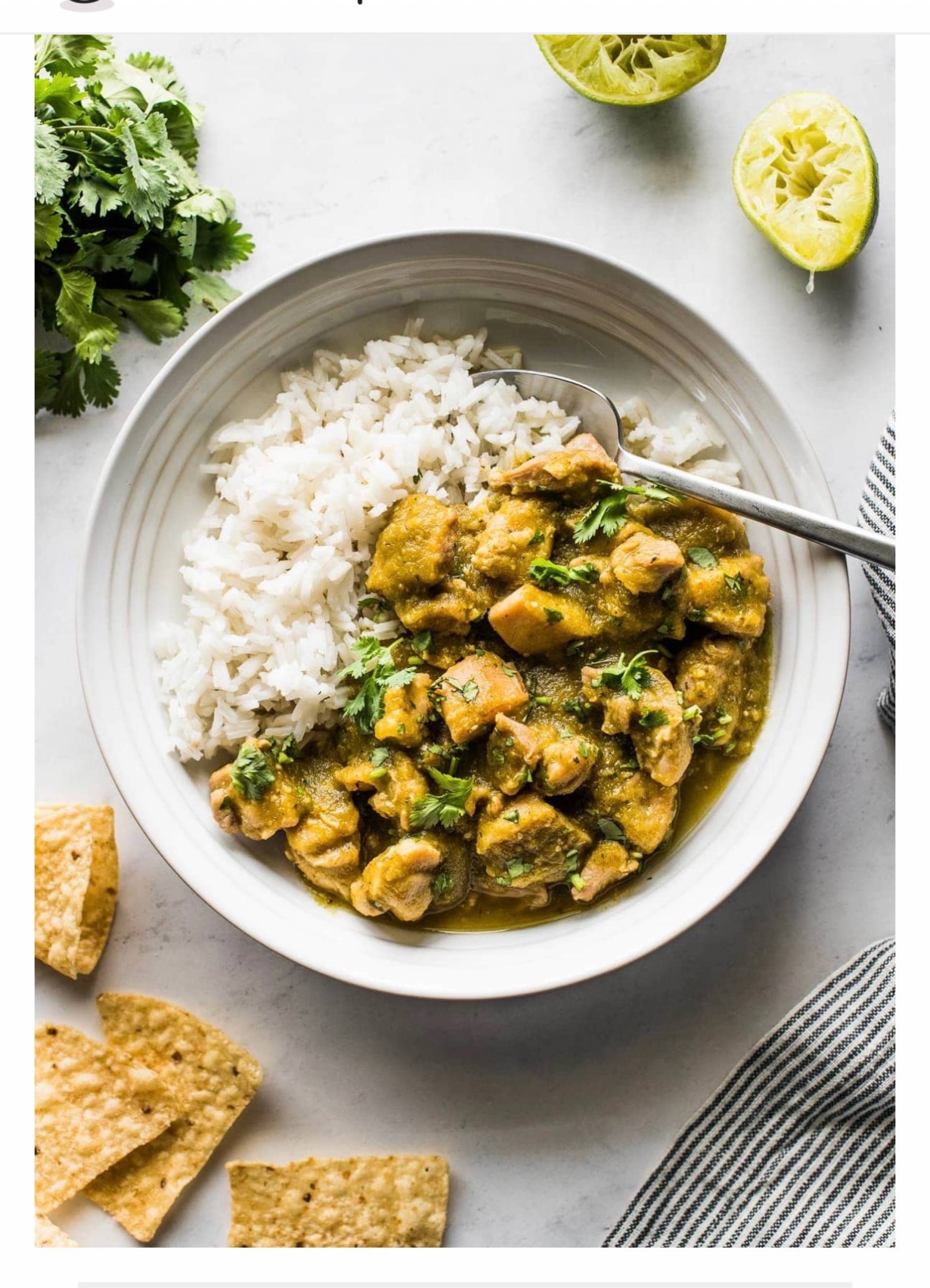 Chicken Chile Verde