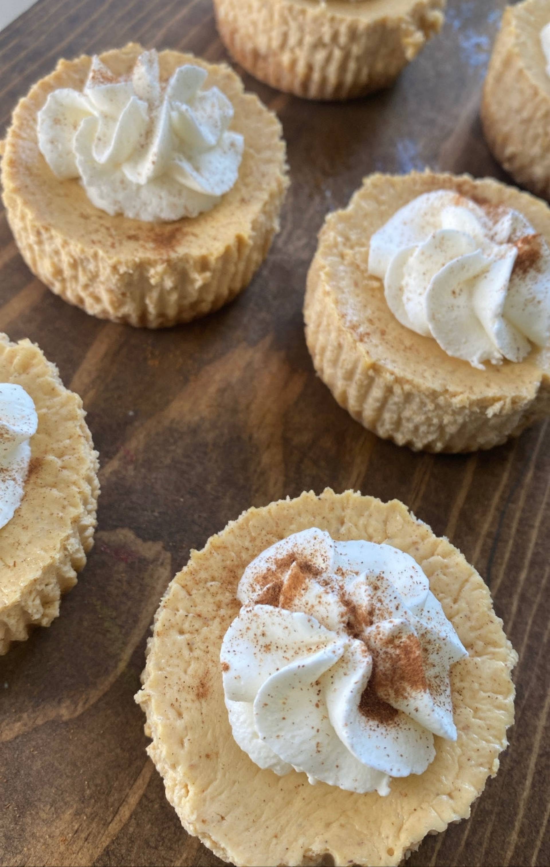 Pumpkin Spice Cheesecake Bites